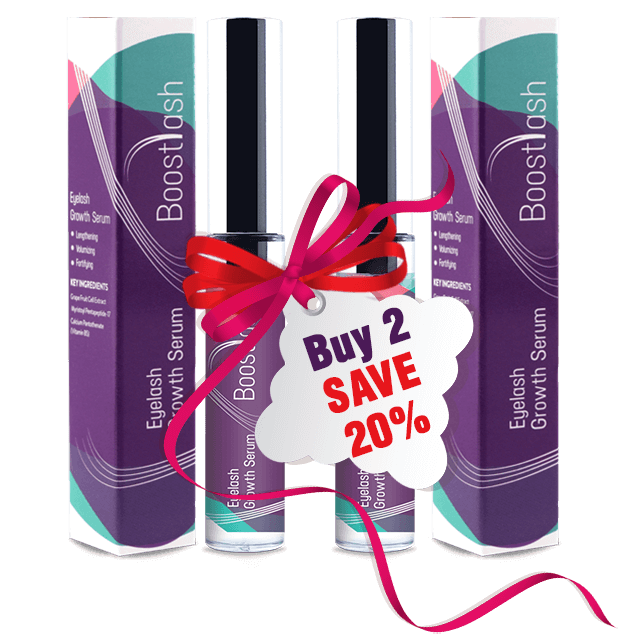 2 BoostLash Eyelash Enhancer SAVE 20% on The PACKAGE